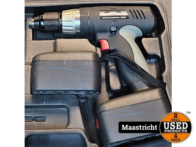 Sam P-184-K 18V Accu Boormachine + 2 Accu's - Incl. Koffer -, Doe-het-zelf en Verbouw, Flex Ltd., Zo goed als nieuw, https://flex.com/contact-us