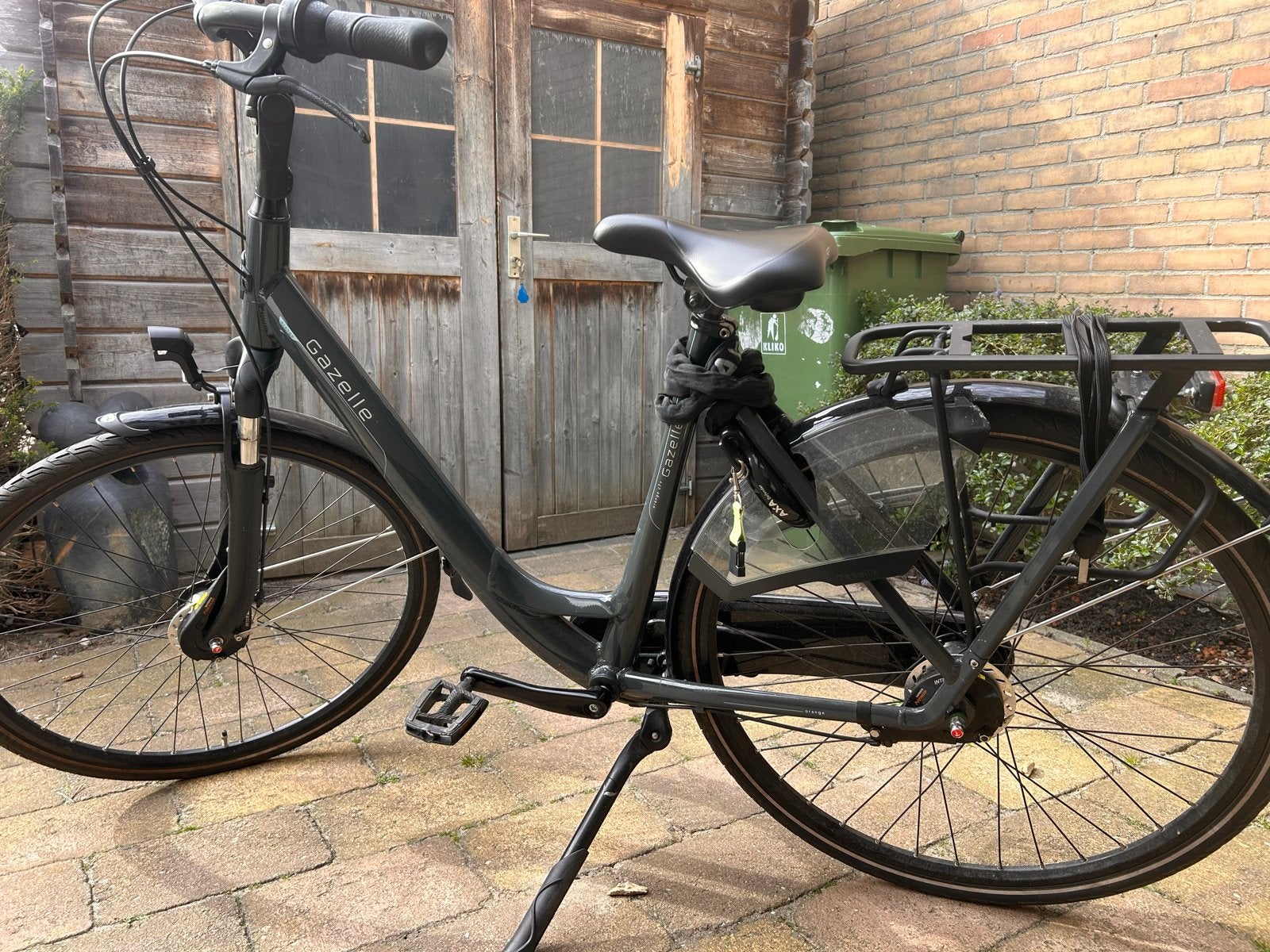 Gazelle Orange C7 Plus 2023 grijs maat 53–uitstekende staat, Terugtraprem, Ophalen of Verzenden, Zo goed als nieuw, Gazelle