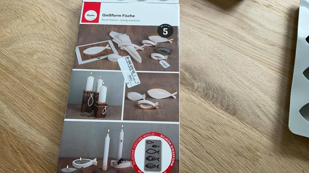 Rayher silicone giet mallen, Overige typen, Nieuw, Ophalen of Verzenden, Overige materialen