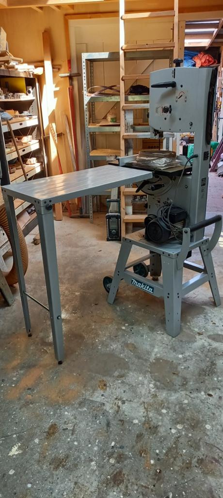 Makita 1200 F Lintzaag, Ophalen, 70 mm of meer, Zo goed als nieuw, Lintzaag