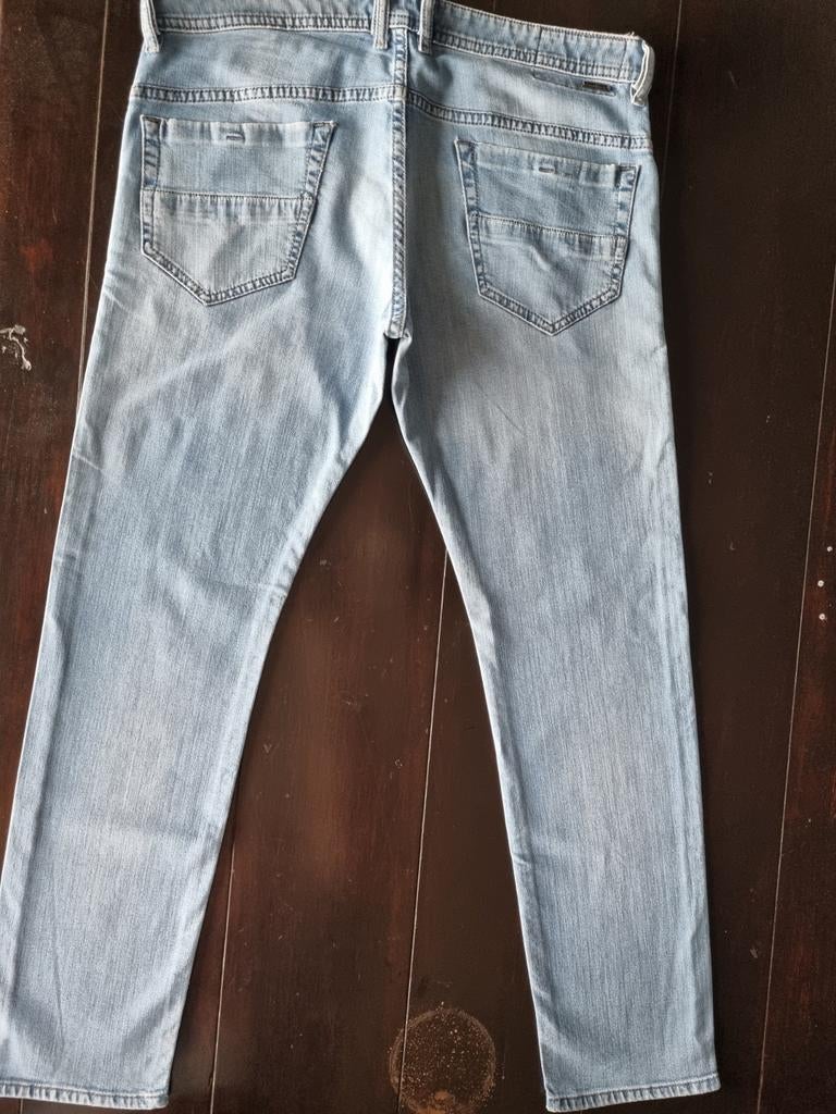 ZGAN LICHTE DIESEL THOMMER SLIM SKINNY STRETCH JEANS 34/32!!, Kleding | Heren, Spijkerbroeken en Jeans, Diesel, Blauw, Ophalen of Verzenden