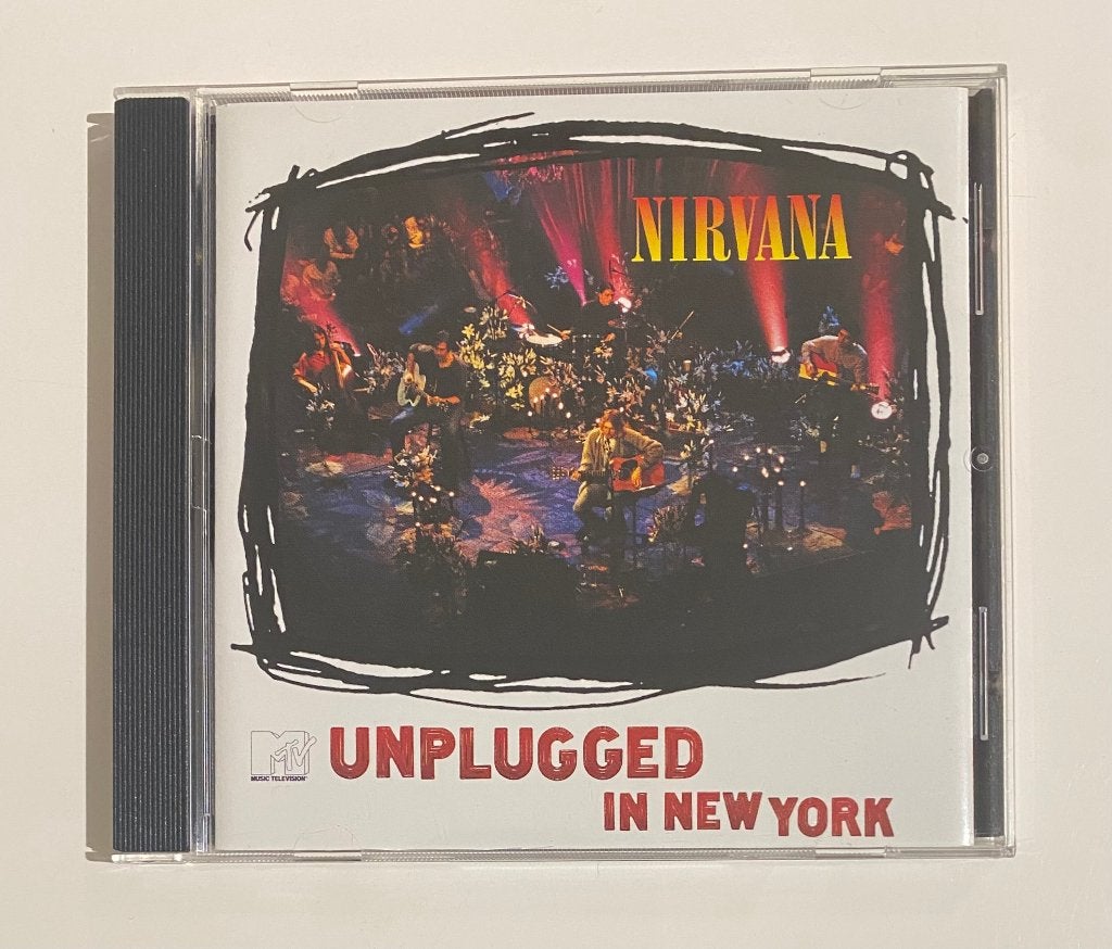 Nirvana - MTV Unplugged In New York Europe - NM/NM, Progressive Rock, Zo goed als nieuw, Live-album, Inclusief boekje