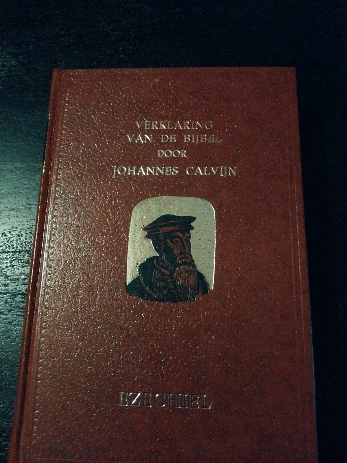 bijbelverklaring Calvijn over Ezechiël ZIE BESCHRIJVING, Boeken, Ophalen of Verzenden, Zo goed als nieuw, Johannes Calvijn, Christendom | Protestants