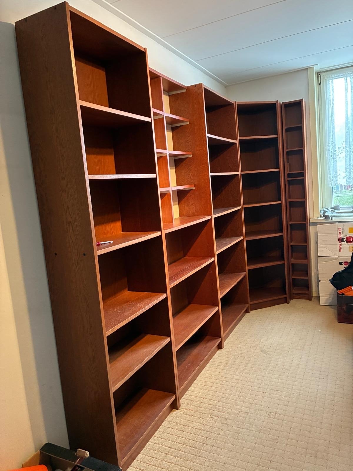 IKEA Billy Boekenkast - Compleet Systeem, Ophalen, Met plank(en), Gebruikt, 200 cm of meer