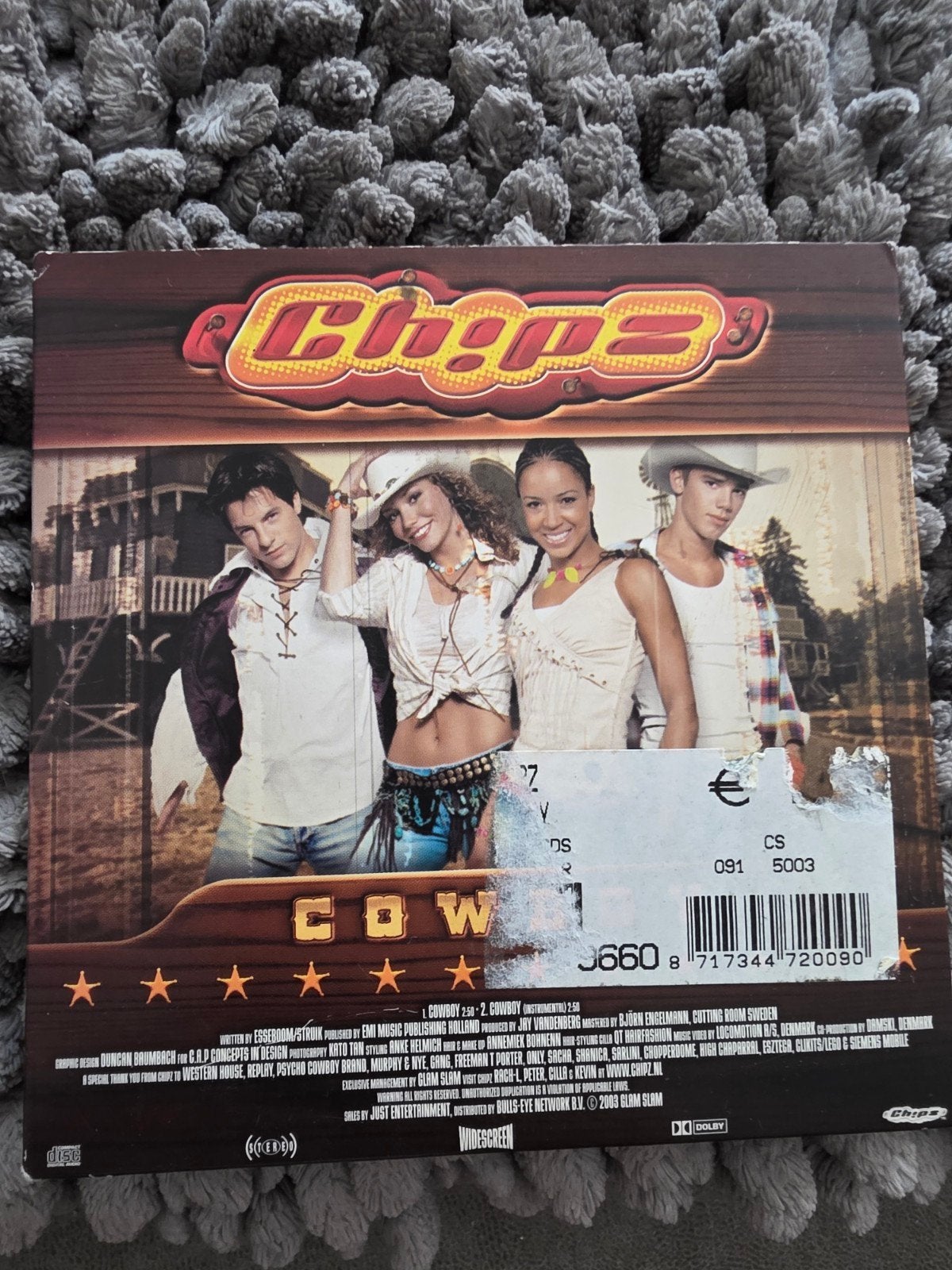 Chipz - Cowboy CD Single (2003), Ophalen of Verzenden, Gebruikt, Pop, Inclusief doosje