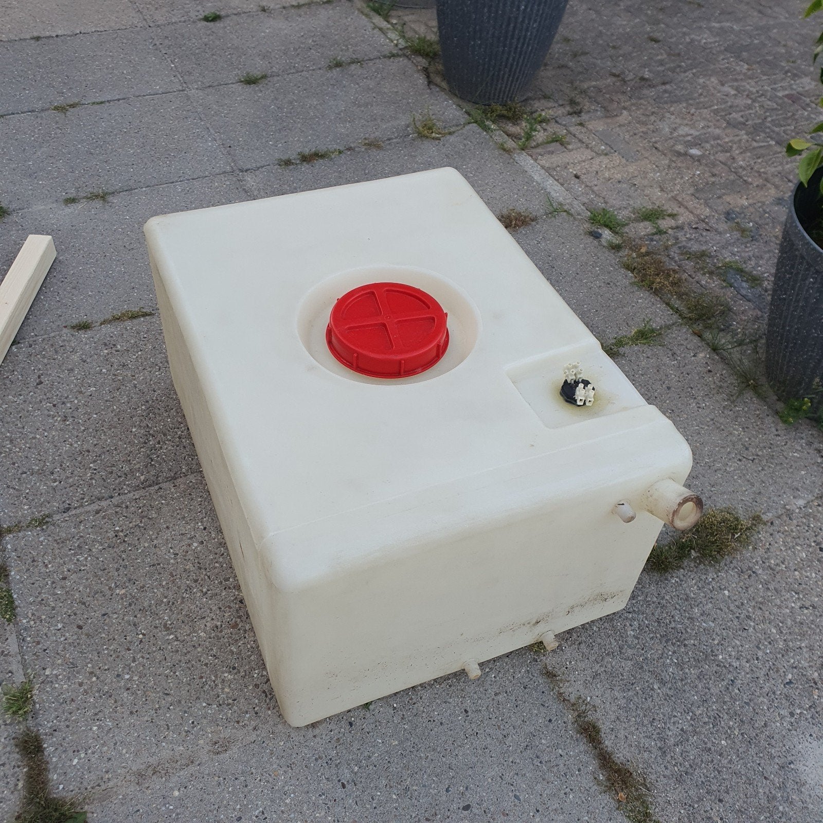 Watertank 100 liter 65x48x33 cm - Ideaal voor camper of boot, Ophalen of Verzenden, Gebruikt