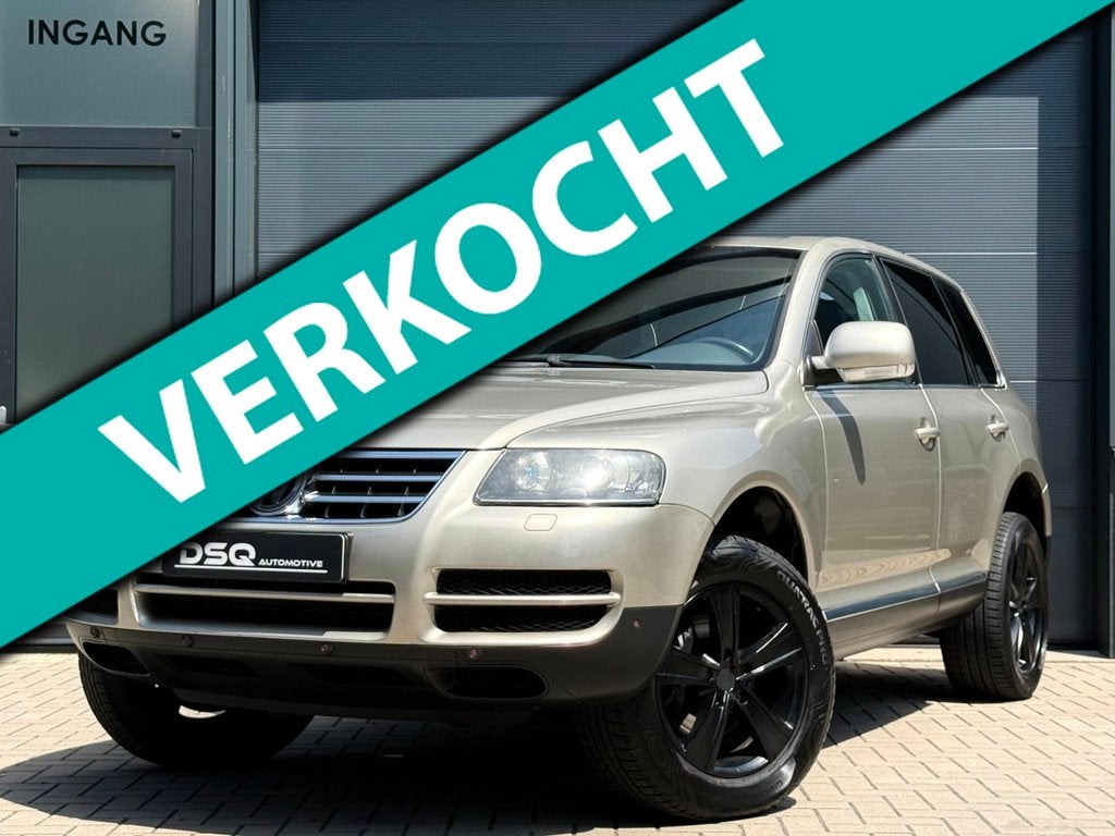 Volkswagen Touareg 3.6 V6, Auto's, Volkswagen, Automaat, Gebruikt, Automatische klimaatregeling, Beige