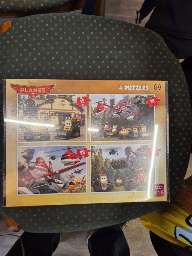 Te koop nieuwe 4 in 1 puzzel van planes 2., Ophalen, Nieuw