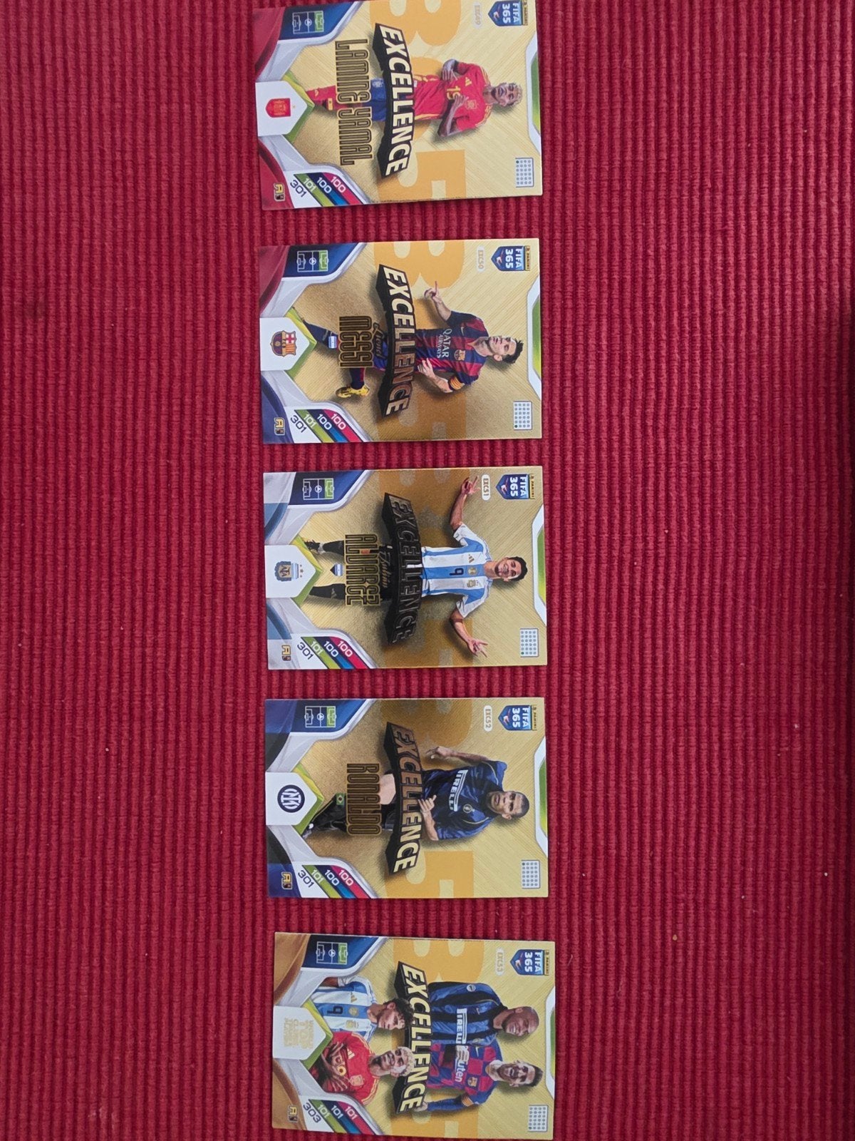Panini FIFA 365 Excellence Voetbal Kaarten Set, Verzenden, Zo goed als nieuw, Buitenlandse clubs, Spelerskaart