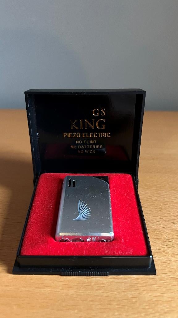 Originele gs king aansteker in doos., Ophalen of Verzenden, Zo goed als nieuw, Aansteker
