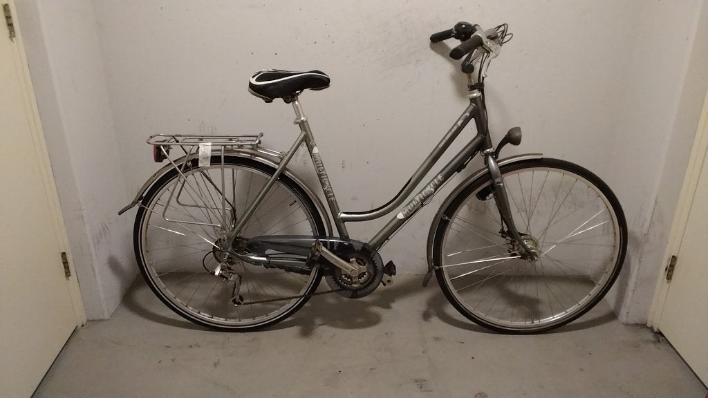 Multicycle Tour 2100 ALU - Damesfiets, Gebruikt, Versnellingen, 56 cm of meer, Trommelrem