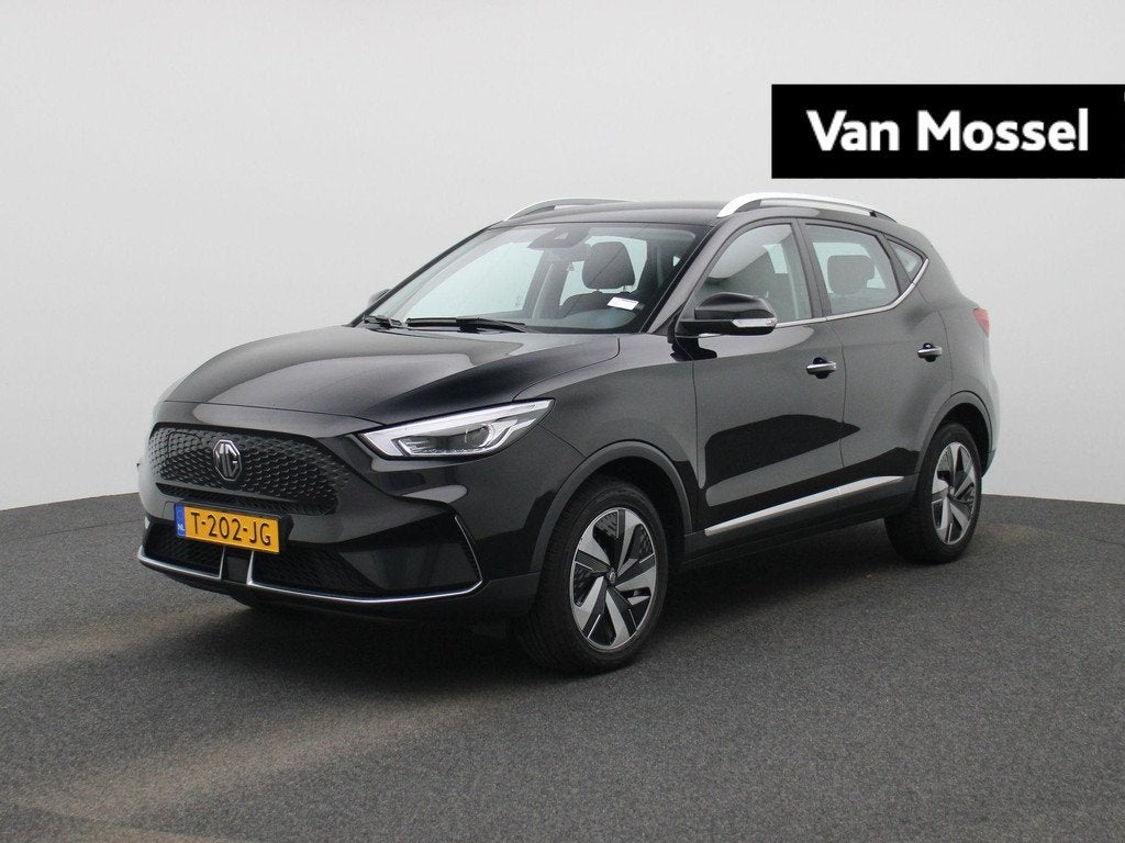 MG ZS EV Standard Range Comfort 50kWh | Navi | Camera | CarP, Auto's, MG, 12 maanden, Stof, ZS, Zwart