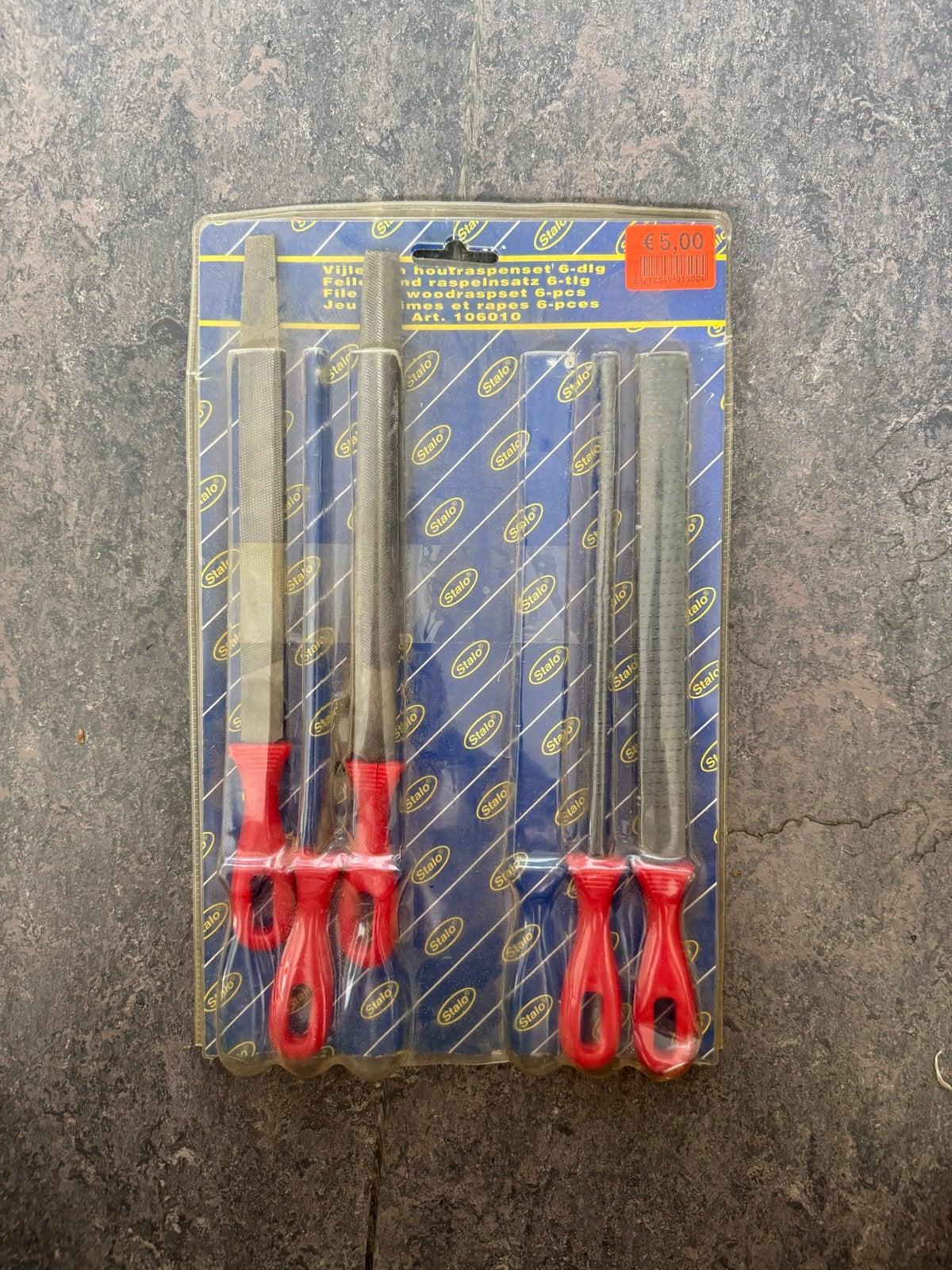 Stalo Vijlen en Raspen Set - 6-delig, Ophalen of Verzenden, Nieuw, Vijl/Rasp, Overige merken