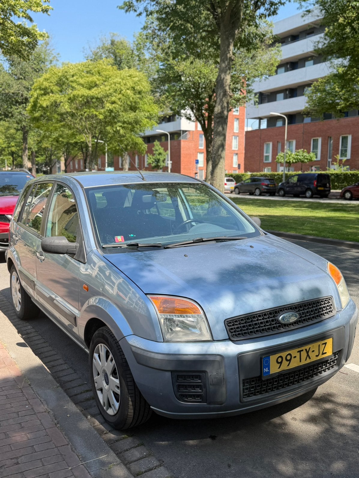 Ford Fusion 2007 Airco 1jaar Apk, Auto's, Ford, Voorwielaandrijving, 1596 cc, 15 km/l, 100 pk