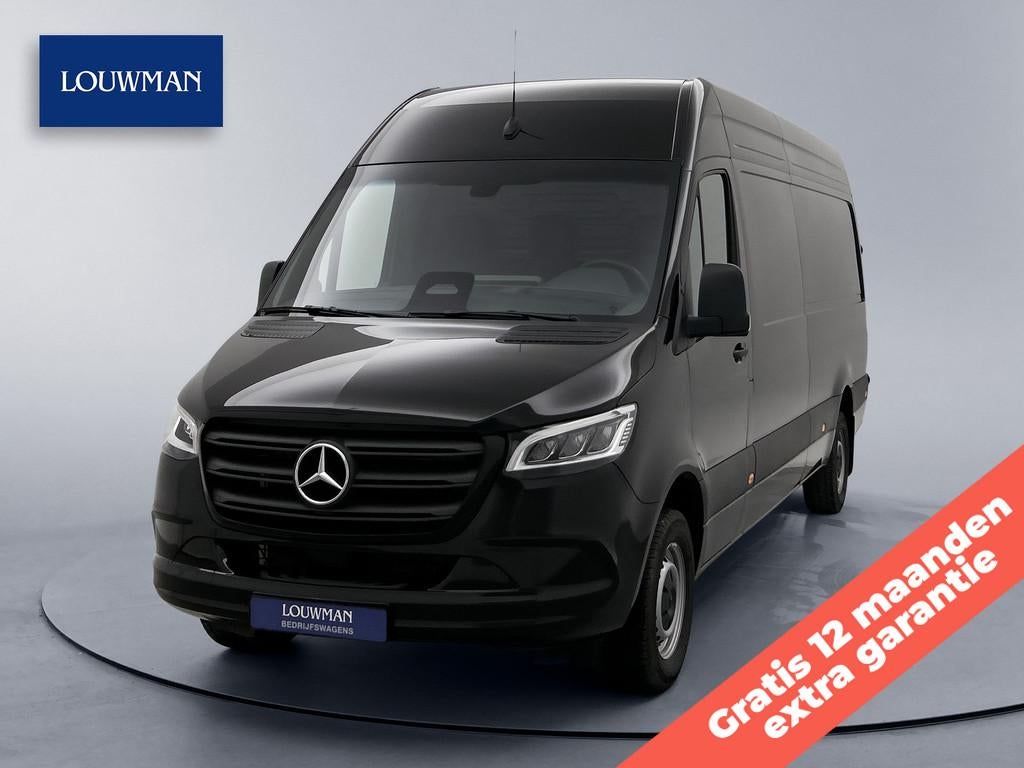 Mercedes-Benz Sprinter 317 1.9 CDI L3H2 Gratis 12 Maanden Ex, Automaat, 4 cilinders, Zwart, Bedrijf