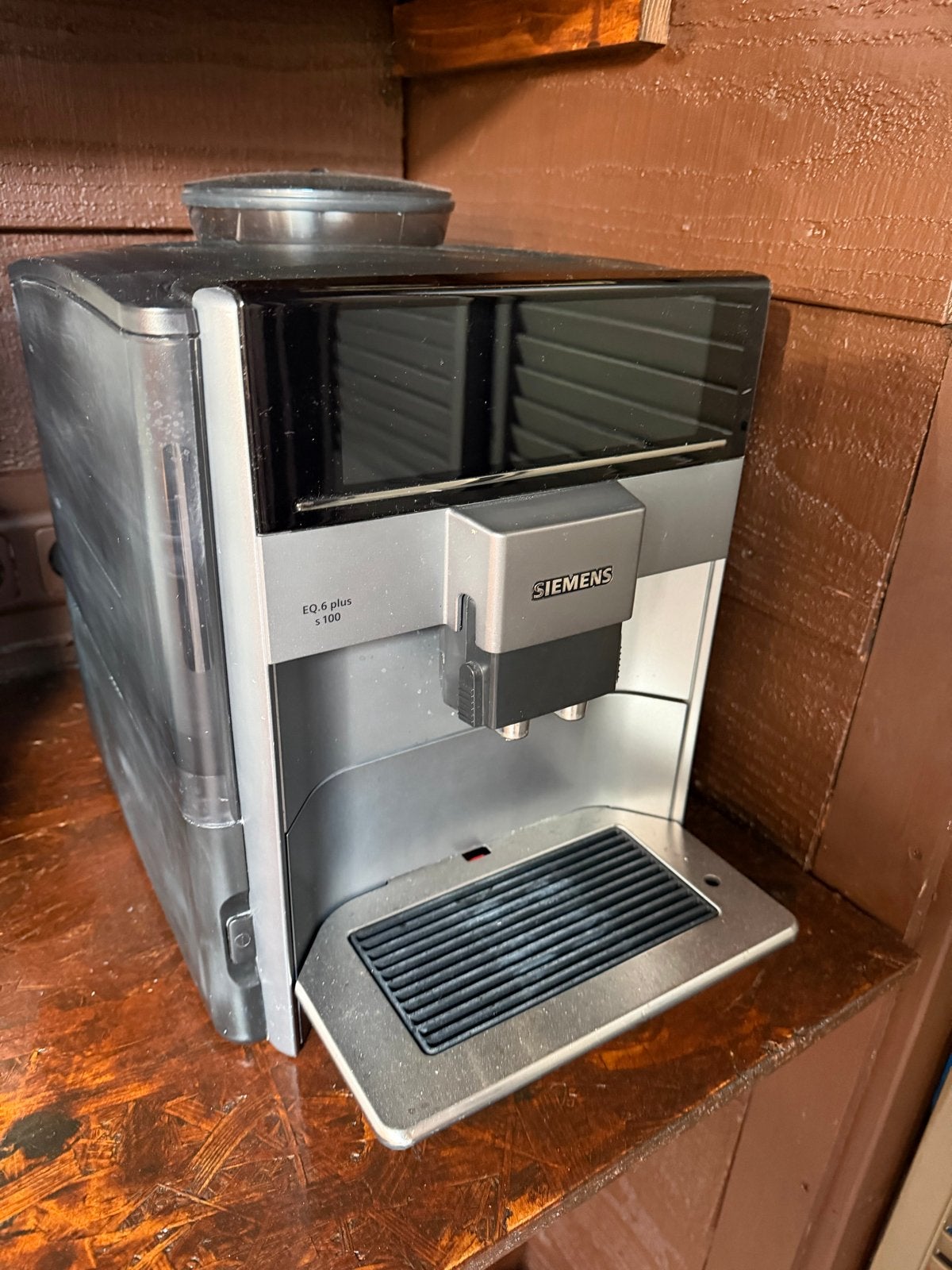Siemens EQ.6 plus s100 koffiemachine, Witgoed en Apparatuur, Koffiezetapparaten, Ophalen, Gebruikt, Koffiemachine, Koffiebonen