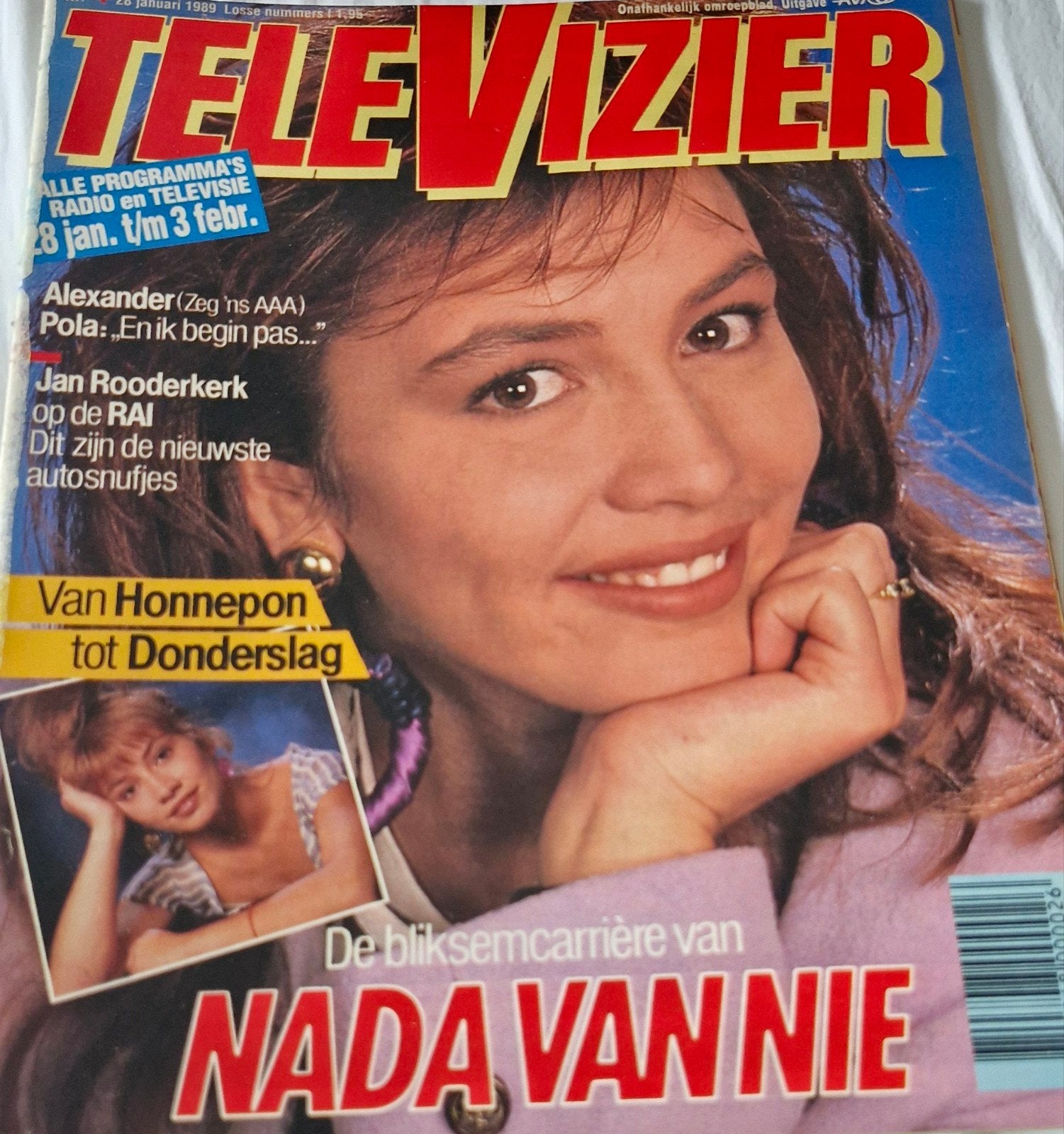 Televizier Magazine 1989 -flodder- Nada van Nie,ar Pola, Boeken, Ophalen of Verzenden, Gelezen, Muziek, Film of Tv