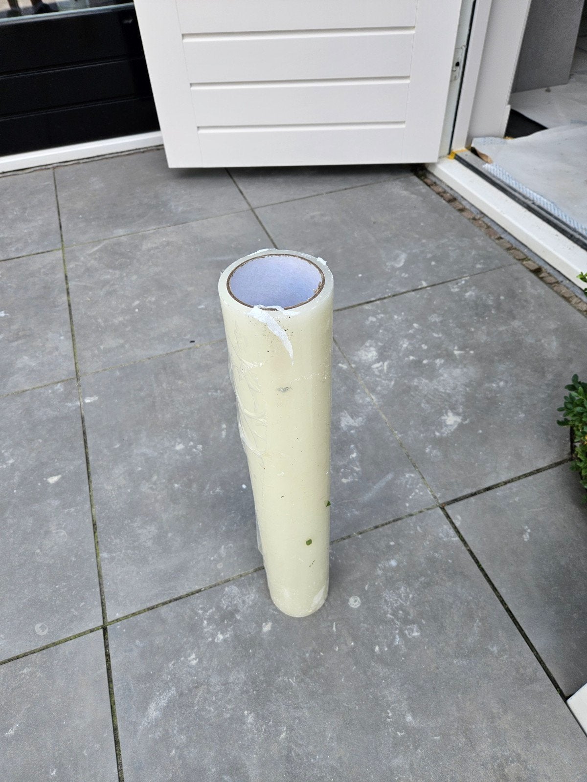 Grote rol beschermfolie / tapijtstucloper, Doe-het-zelf en Verbouw, Ophalen, Gebruikt, 15 m² of meer, Folie