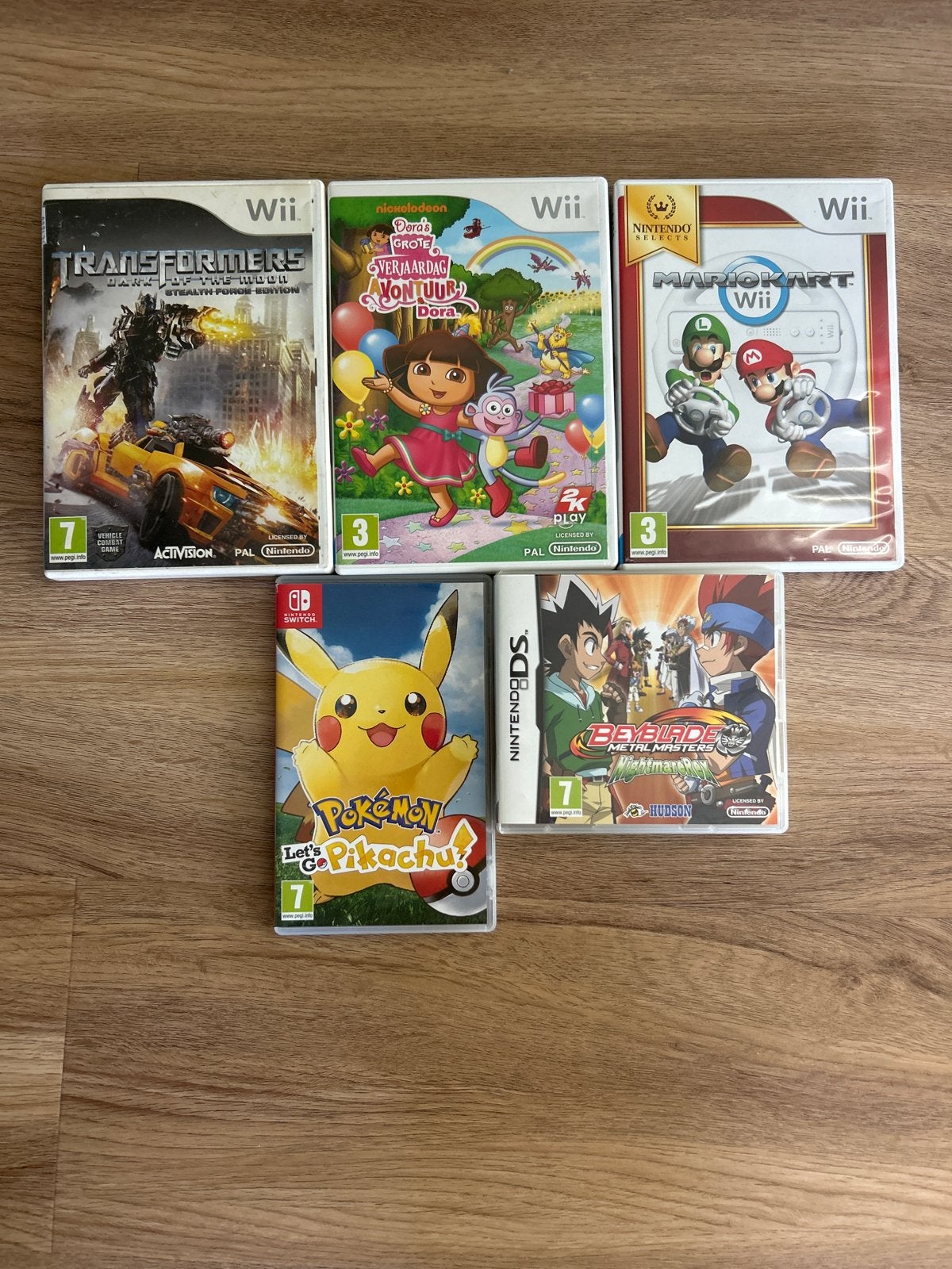 Wii & Nintendo DS Spellen Bundel: Mario Kart, Pokémon, Dora, Gebruikt, Overige genres, Eén computer, Ophalen of Verzenden