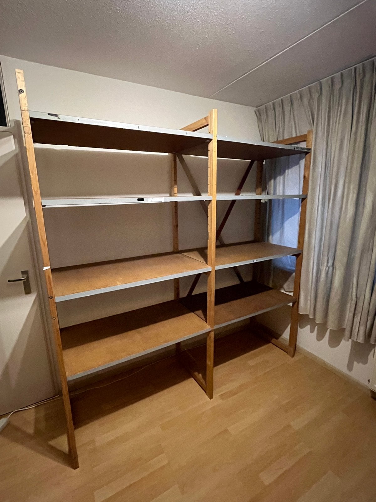 Bruynzeel stellingen , rek . 60x200x211 cm ., Ophalen, Gebruikt