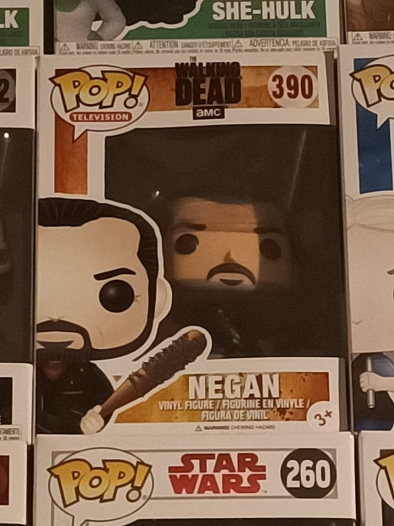 Funko Pop! The Walking Dead Negan #390, Ophalen of Verzenden, Zo goed als nieuw