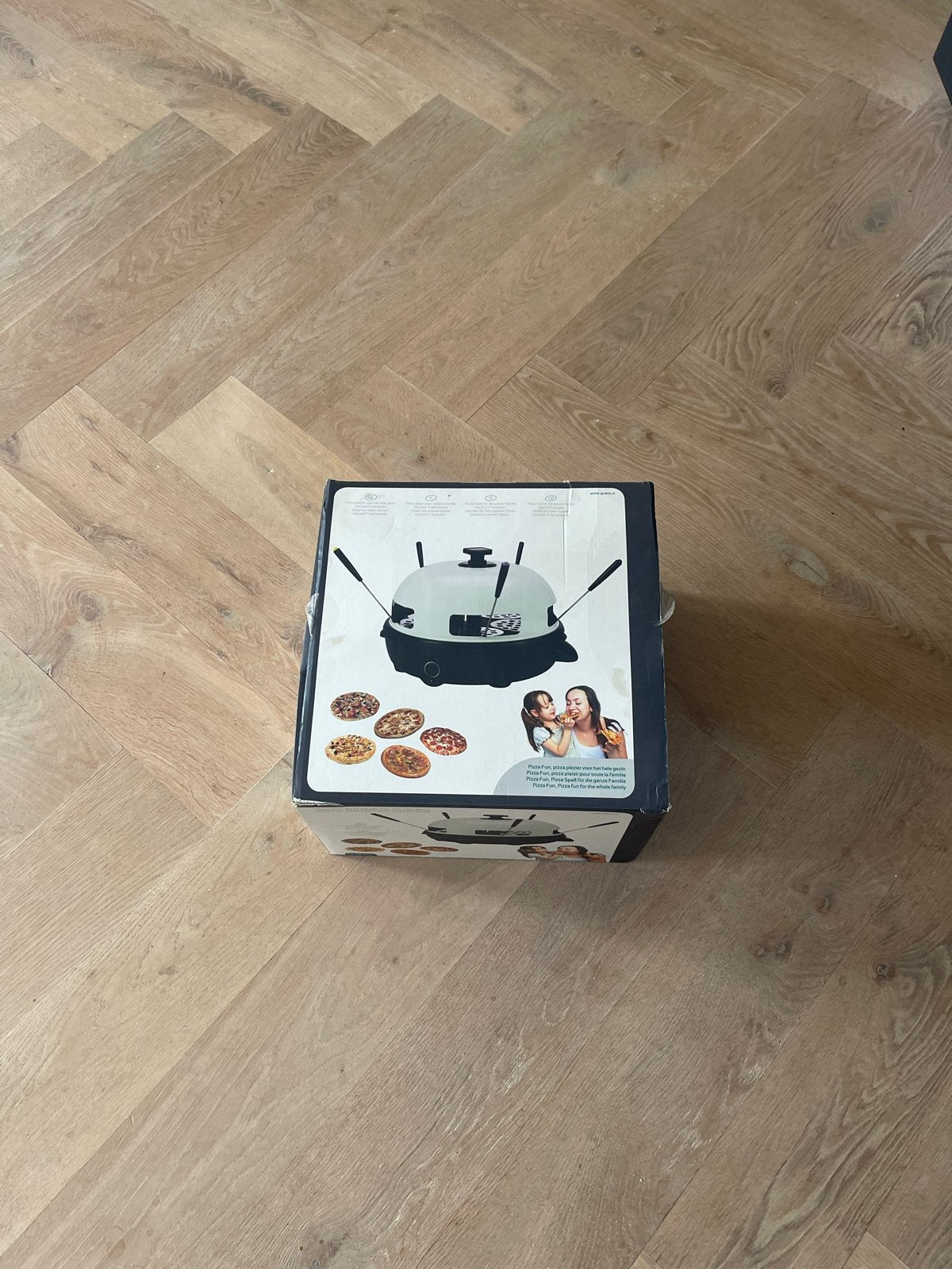 Gusta Pizza Fun Oven - zo goed als nieuw in doos, Ophalen, Minder dan 45 cm, Overige merken, Pizzaoven