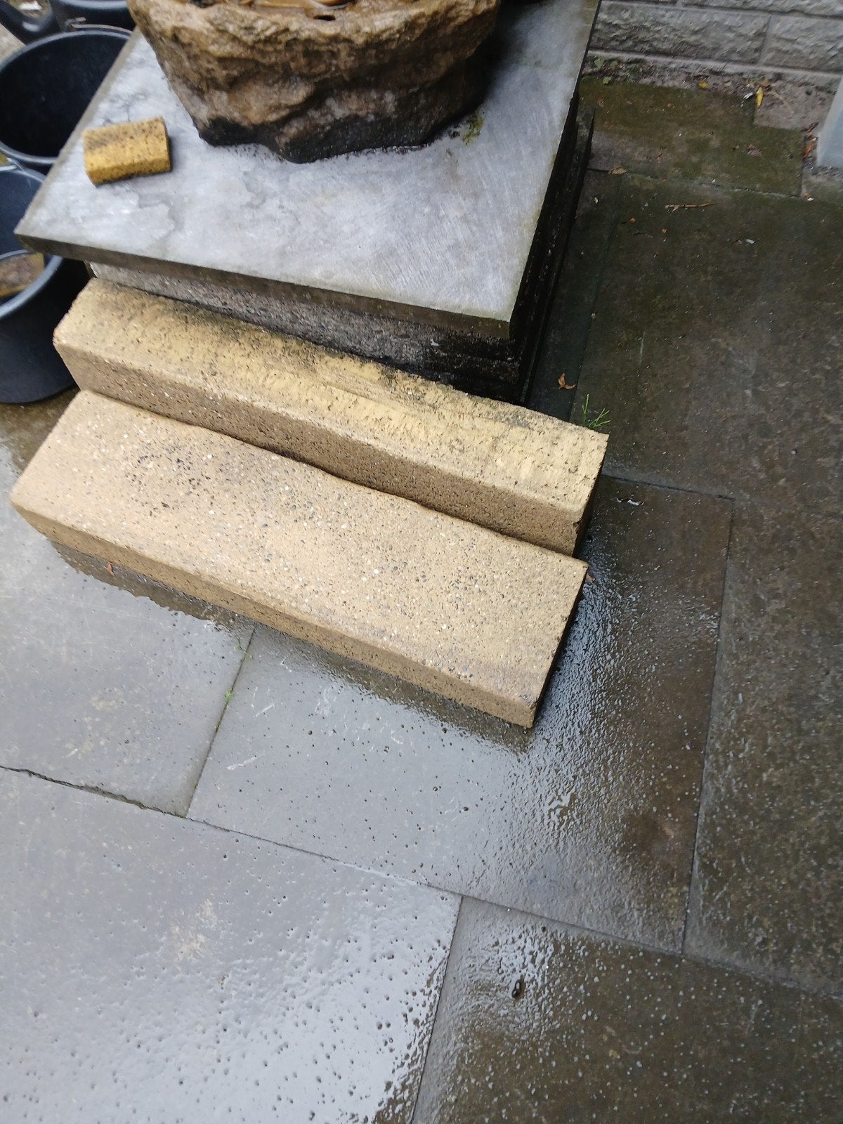 2 betonnen  trapdelen, Ophalen, Minder dan 100 cm