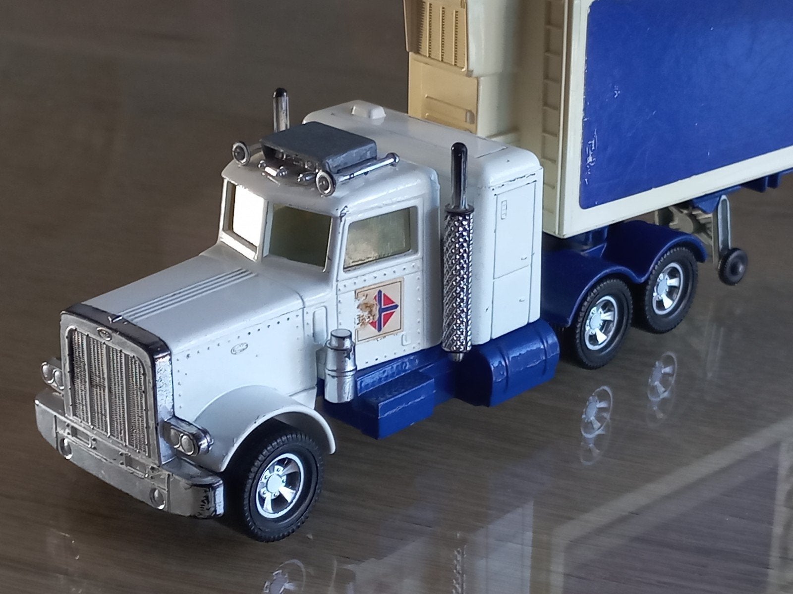 vintage Matchbox Super Kings Peterbilt 1978 modelvrachtwagen, Ophalen of Verzenden, Gebruikt, Auto, Overige merken