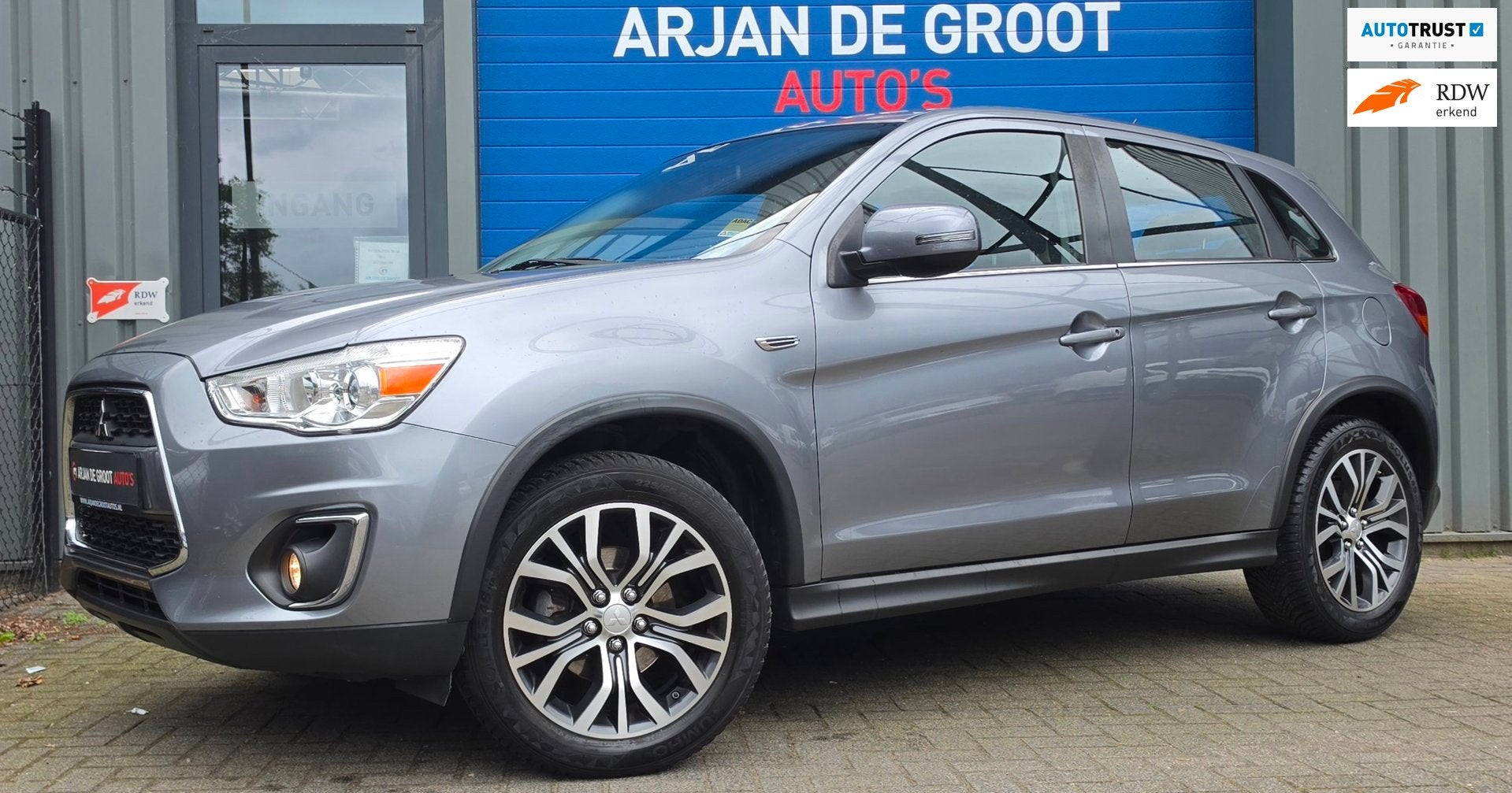 Mitsubishi ASX 1.6 Cleartec Clima Cruise Camera 18" velgen D, Stof, Gebruikt, Zwart, 4 cilinders
