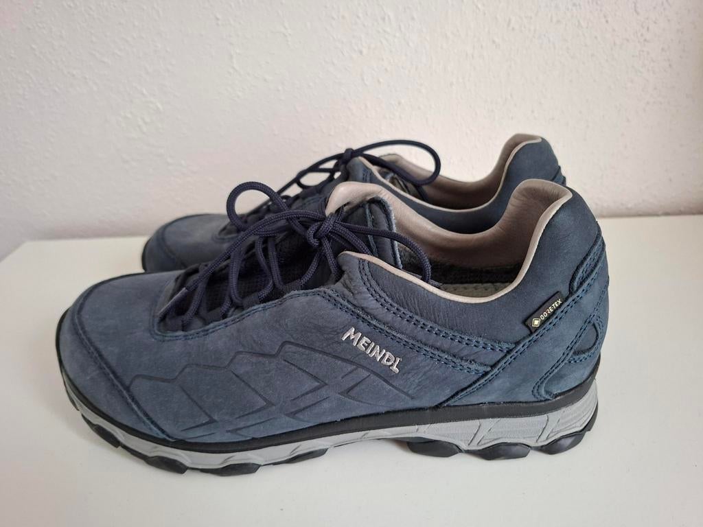 Meindl Palermo GTX wandelschoenen dames maat 41,5 -als nieuw, Meindl, Blauw, Gedragen, Wandelschoenen
