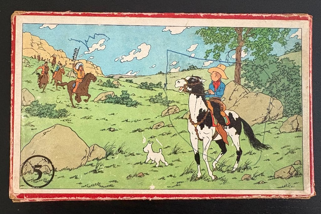 Kuifje - Kuifje’s bon - Kuifje in Amerika, Eén stripboek, Ophalen of Verzenden, Gelezen, Hergé