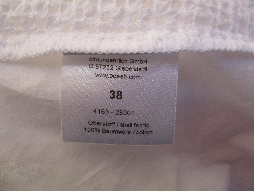 Odeeh, size 38, Maat 38/40 (M), Odeeh, Verzenden, Wit