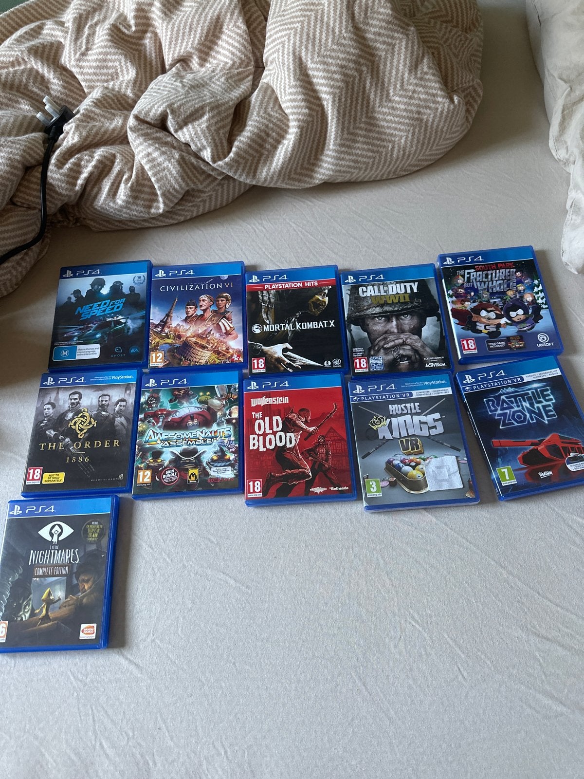 Diverse PS4 Games Collectie - Actie, RPG, VR en meer!, Ophalen, Gebruikt, Vanaf 18 jaar, Overige genres