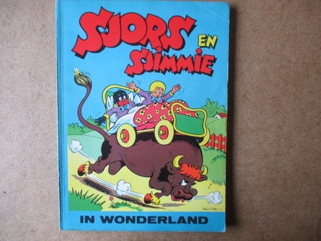 adv8080 sjors en sjimmie in wonderland, Boeken, Eén stripboek, Ophalen, Gelezen