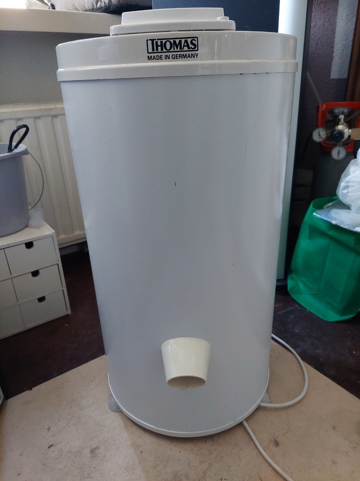 Thomas centrifuge droger - Made in Germany, Witgoed en Apparatuur, Ophalen, Gebruikt, 4 tot 6 kg, Overige typen