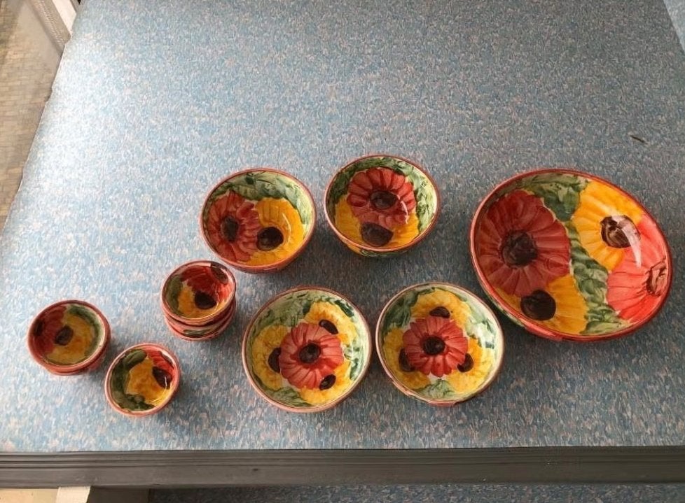 Tappas schaaltjes (11 -delig ), Huis en Inrichting, Keuken | Servies, Keramiek, Ophalen of Verzenden, Zo goed als nieuw, Kom(men)