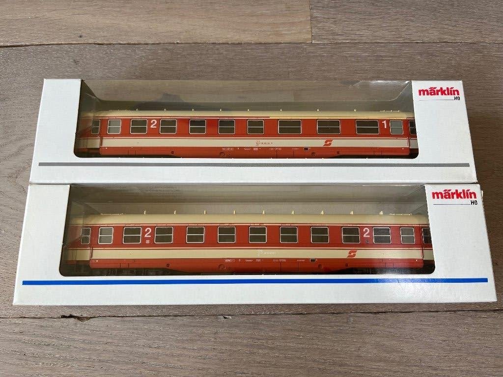 Marklin ho 43216, 43226 wagons nieuwstaat, Wisselstroom, Verzenden, Märklin, Nieuw