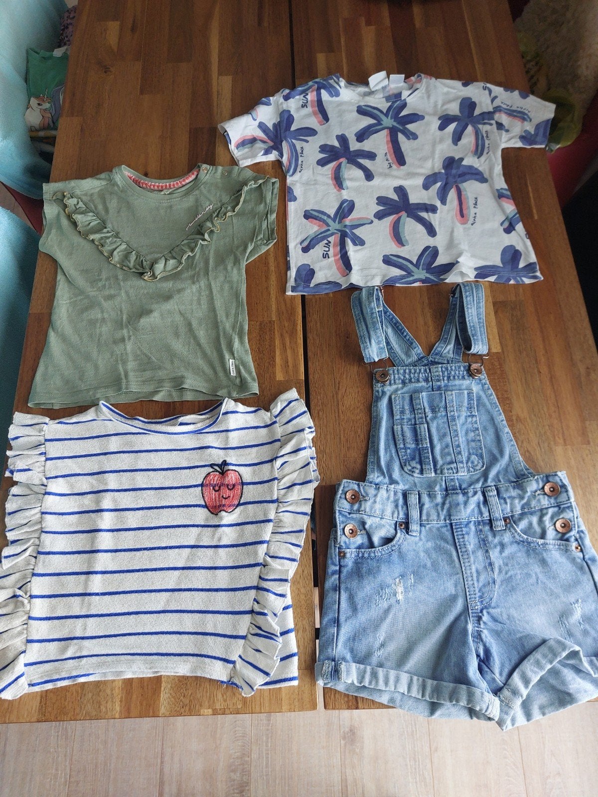 11x (MERK)KLEDING MEISJE maat 98/104 TUMBLE DRY, KIKI&KOKO, Ophalen of Verzenden, Zo goed als nieuw, Maat 104