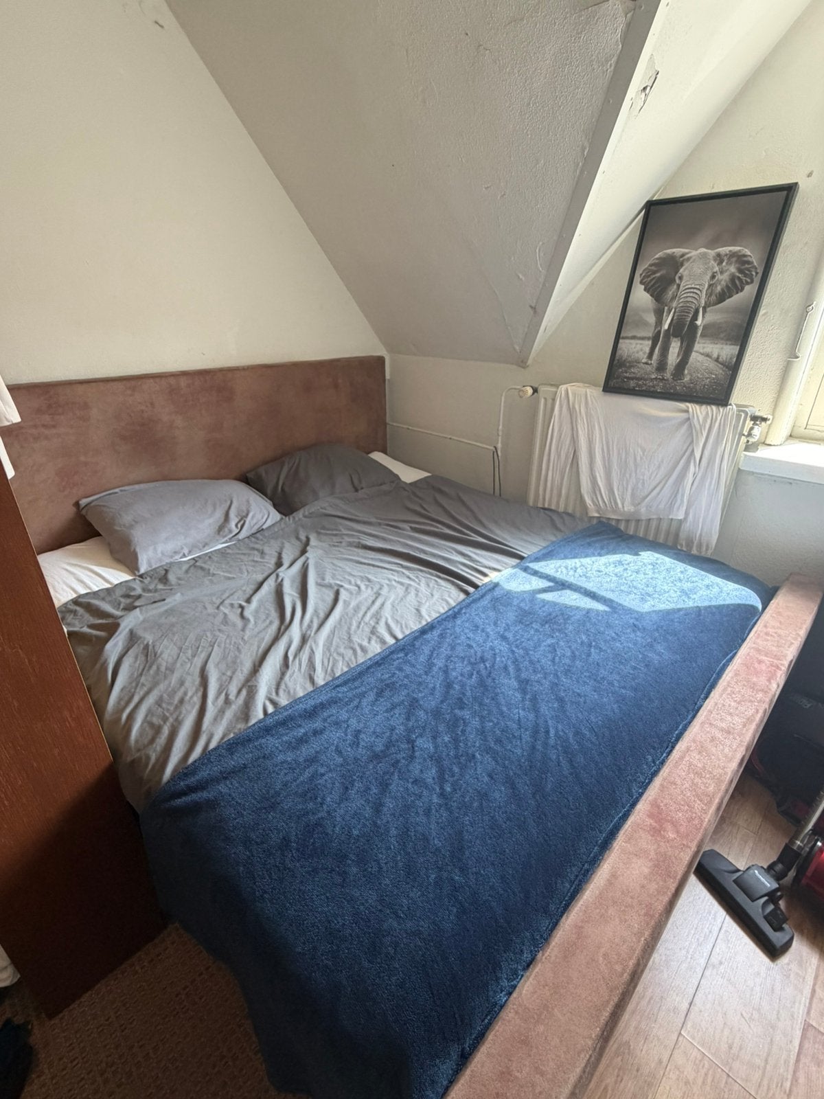 Kingsize bed, Huis en Inrichting, Ophalen, Gebruikt, Tweepersoons