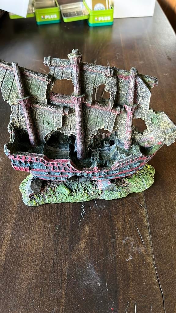 Aquarium schip, Dieren en Toebehoren, Ophalen of Verzenden, Zo goed als nieuw