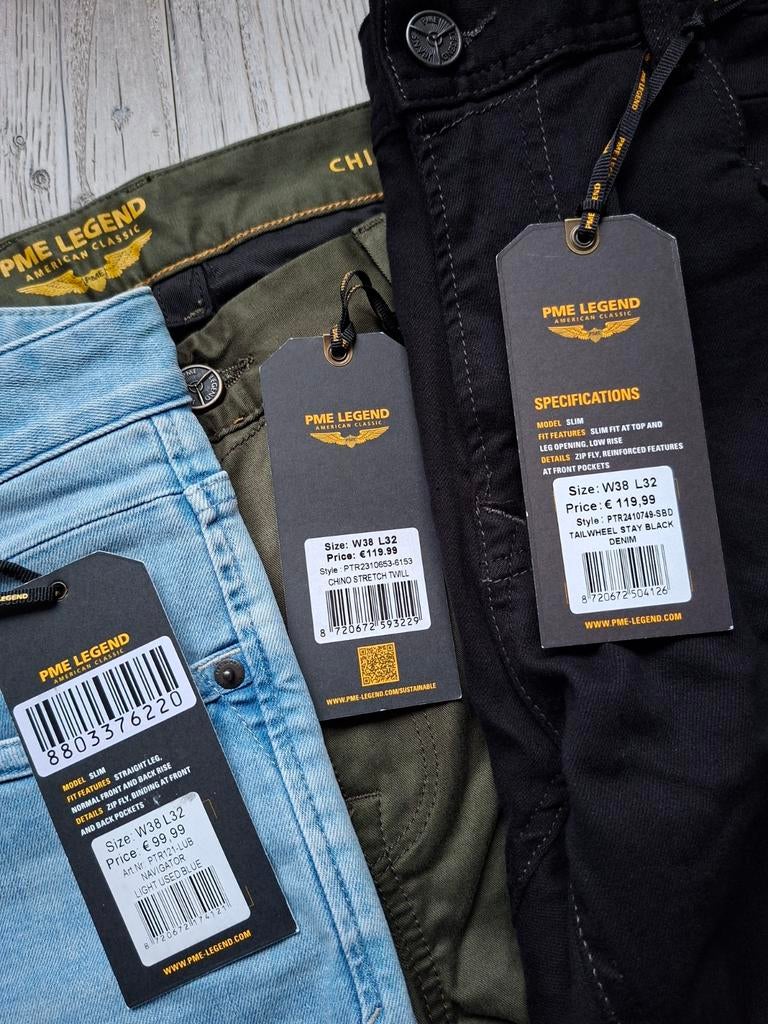 VOORDEELPAKKET 3x PME Legend jeans W38 L32, Ophalen of Verzenden, Nieuw, W36 - W38 (confectie 52/54), Pme Legend