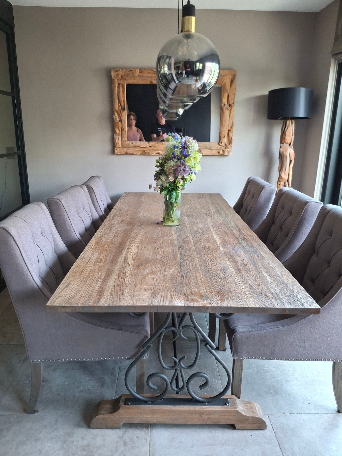 Eettafel Richmond, Ophalen, Gebruikt, 6 tot 8 stoelen
