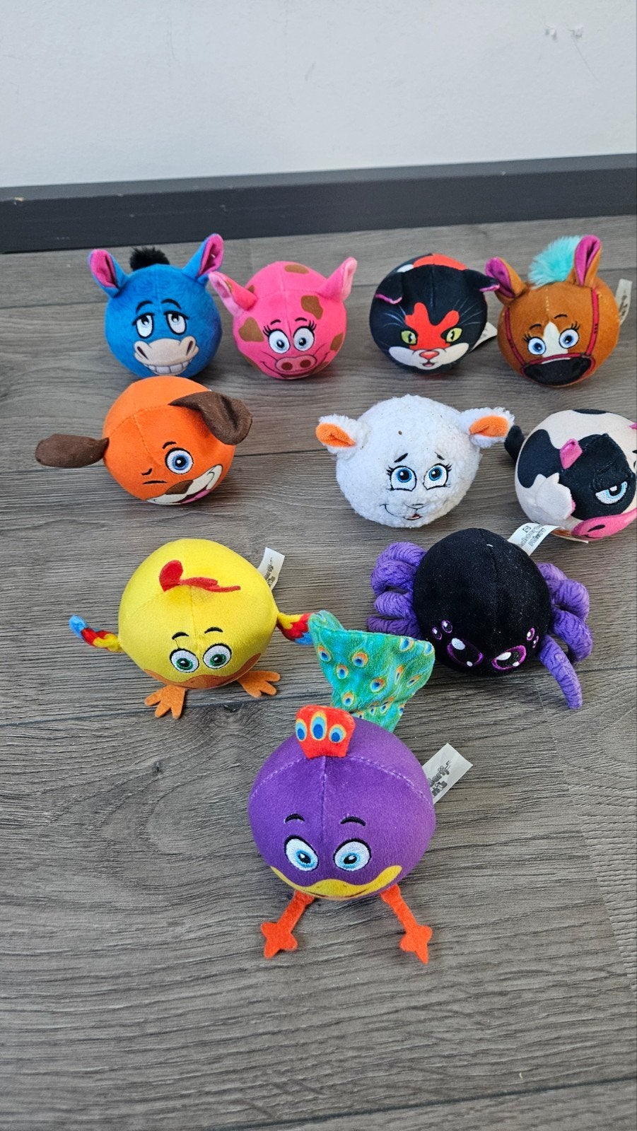 Lidl Boerderij Dieren Knuffels - set, Overige karakters, Overige typen, Meerkleurig, Klein (minder dan 20 cm)
