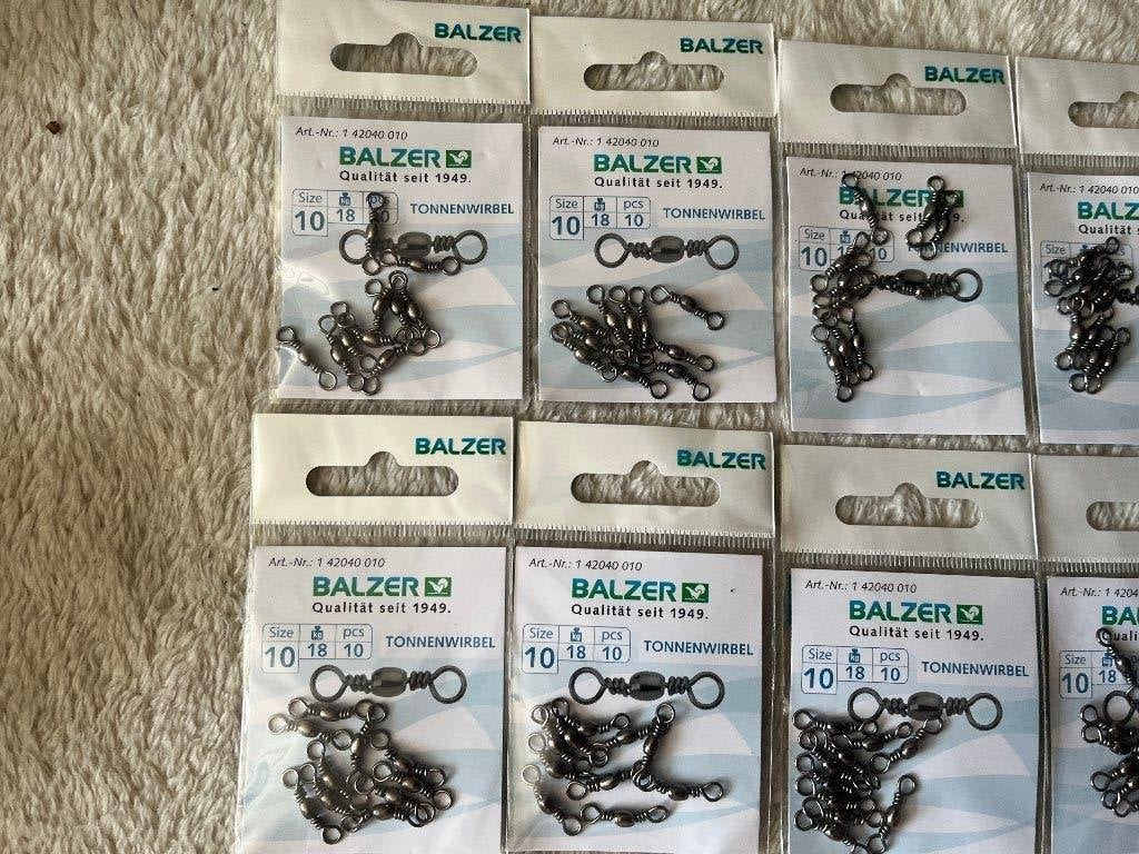 adv 238 / NIEUW  mixset 10 pakjes wartels BALZER, Watersport en Boten, Ophalen of Verzenden, Nieuw, Overige typen