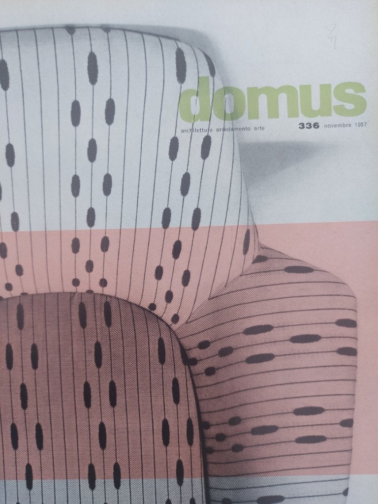 6 Domus architectuur/designtijdschriften 332-337 uit 1957, Ophalen of Verzenden, Gelezen, Overige onderwerpen