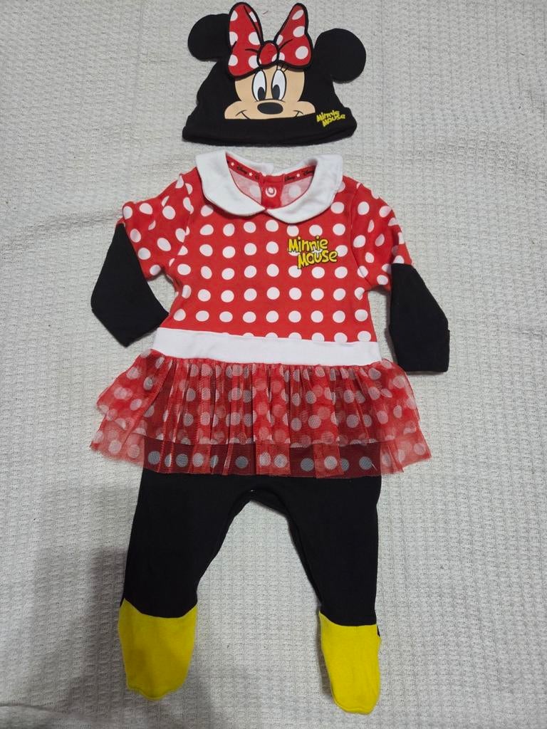 Minnie Mouse boxpakje maat 62, Ophalen of Verzenden, Zo goed als nieuw, 104 of kleiner, Meisje