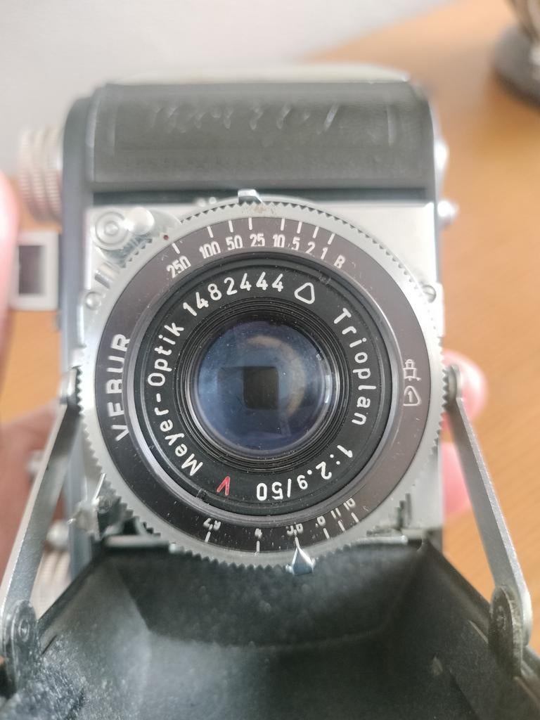 Welta Welti 1 Trioplan 2.8/50 Meyer-Optik, Audio, Tv en Foto, Fotocamera's Analoog, Ophalen of Verzenden, Gebruikt, Spiegelreflex