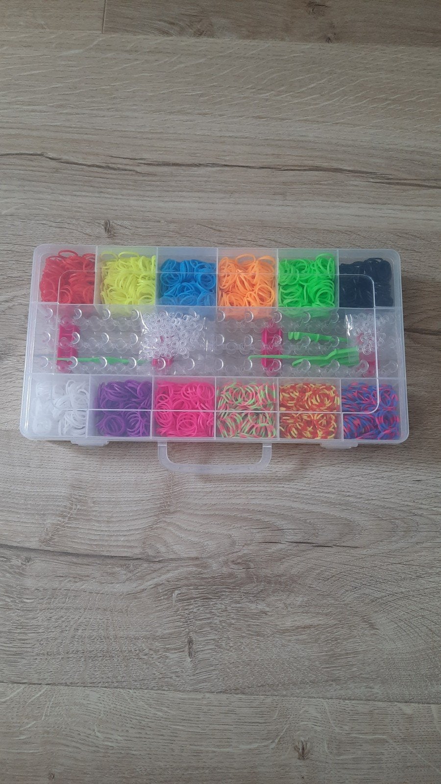Loom elastiekjes - nooit gebruikt, leuke kleurtjes!, Ophalen