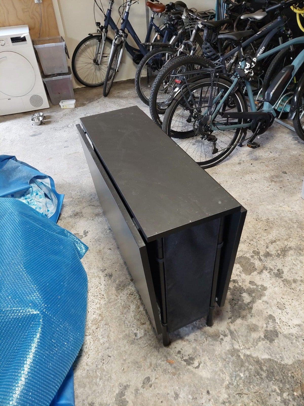 IKEA Norden Klaptafel - Zwart, Ruimtebesparend, Huis en Inrichting, Tafels | Eettafels, Gebruikt, 100 tot 150 cm, Modern, Functioneel