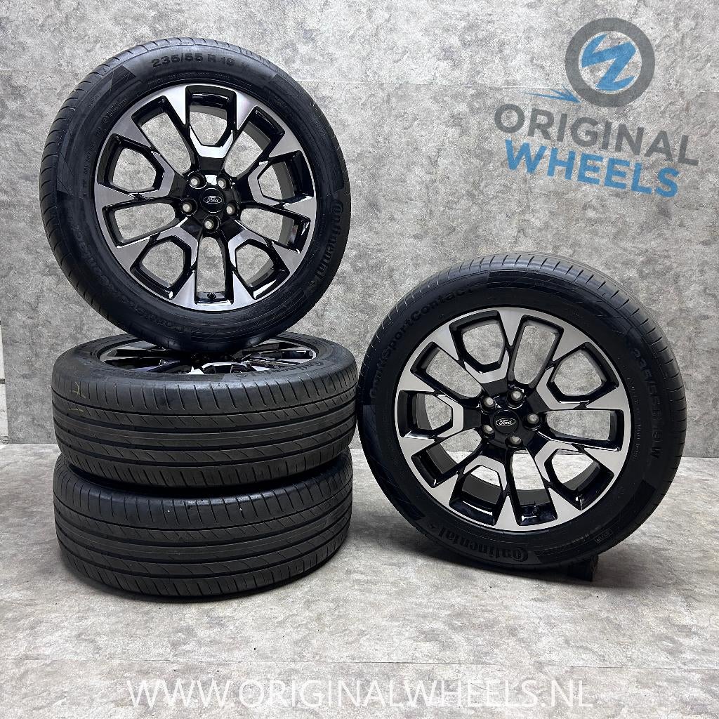 19 inch originele velgen + zomerbanden Ford Kuga MK3